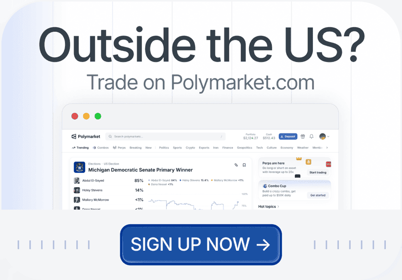 Outside the US? Trade on Polymarket.com