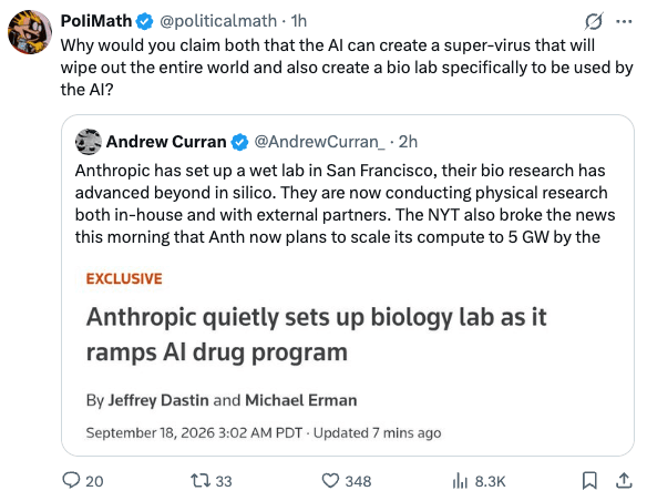 Andrew Curran on a possible U.S. ban of Chinese AI models