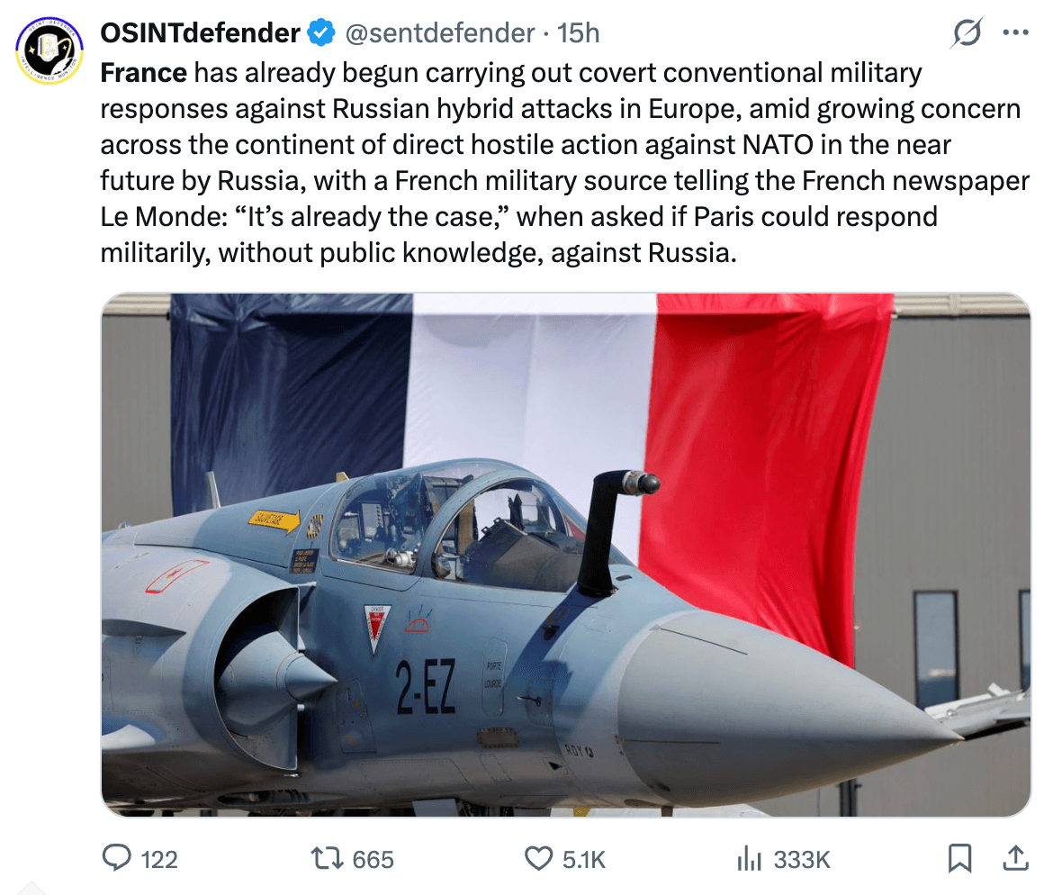 OSINTdefender on the Red Sea shipping ban